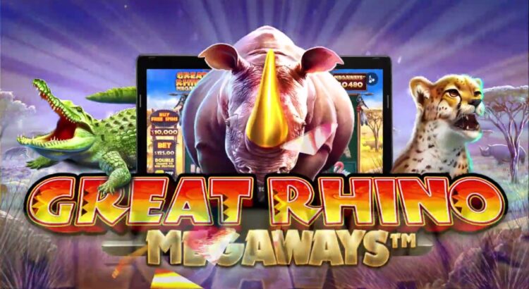 Bocoran Pola Gacor Pasti JP Slot Online Great Rhino Megaways, Ternyata Gampang Banget Gaesss!